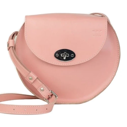Женская сумка-сэтчел The Wings розовая (TW-RoundBag-pink-ksr)