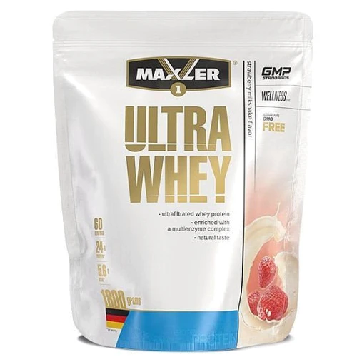 Протеин Maxler Ultra Whey 1800 g /60 servings/ Strawberry Milkshake