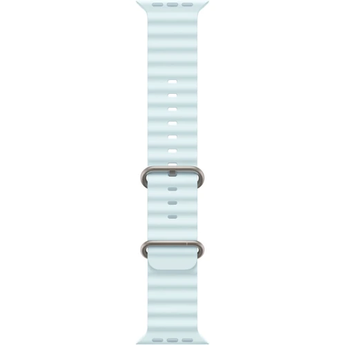 Apple Watch Ultra 2 2024 GPS + Cellular 49mm Natural Titanium Case with Ice Blue Ocean Band UA фото 9
