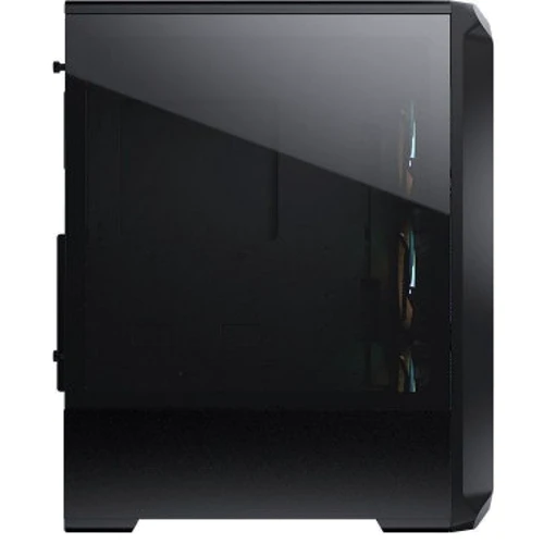 Корпус Cougar Archon 2 RGB Black (385CC50.0003): Материал передней панели пластик и закалённое стекло