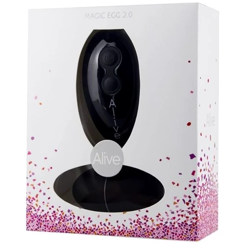 Виброяйцо Alive Magic Egg 2.0 Black