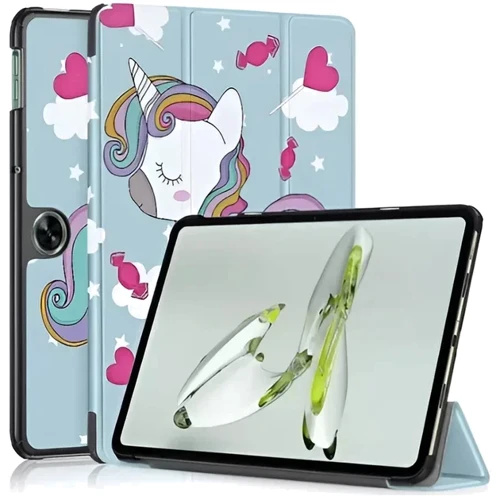 Аксессуар для планшетных ПК BeCover Smart Case Unicorn for OnePlus Pad Go (710993): Цвет рисунок