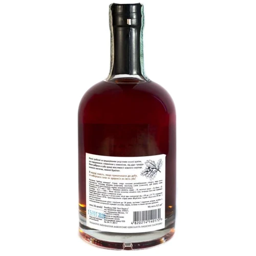 Настойка Хані Баджер Дубівка козацька 0.5 л (HB1400050): Объем, л 0.5