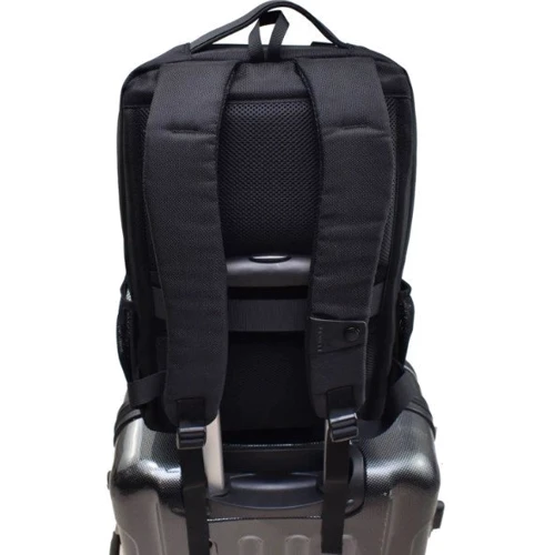 Рюкзак Semi Line USB Black черный (P8251-0): Фактура Тканая