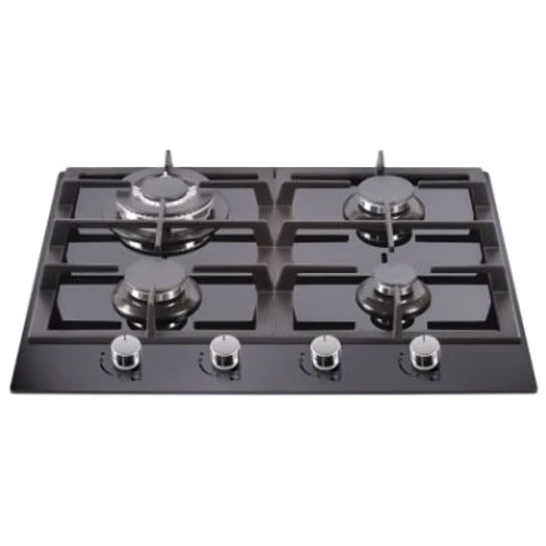 Варочная поверхность газовая Pyramida PFG 644 STX (black): Размеры для встраивания (ШxГ) 55.2x47 см