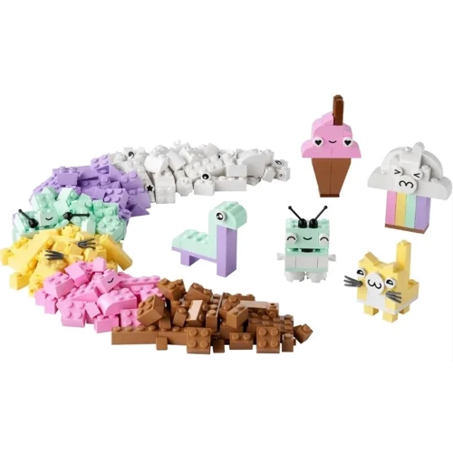 Конструктор LEGO Classic Творческое пастельное веселье 333 детали (11028): Серия Classic