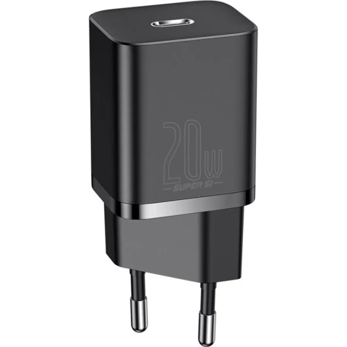 Зарядное устройство Baseus USB-C Wall Charger Super Si 20W Black (CCSUP-B01)
