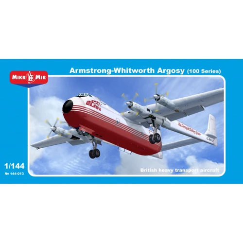 Модель Micro-mir Транспортный самолет Armstrong-Whitworth Argosy (100 Series) (MM144-013)
