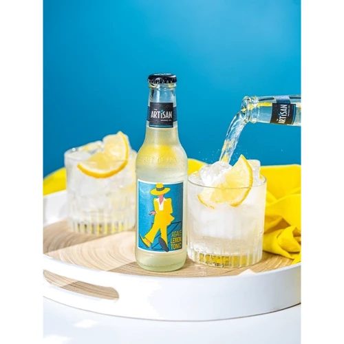 Напій газований Artisan Agave Lemon Tonic, 0.2л (9353606010180): Вид Тоник