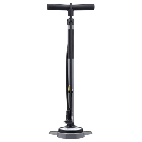 Насос для підлоги Cannondale PRECISE, з манометром 140psi presta+schrader чорно-сріблястий (PUM-20-67)