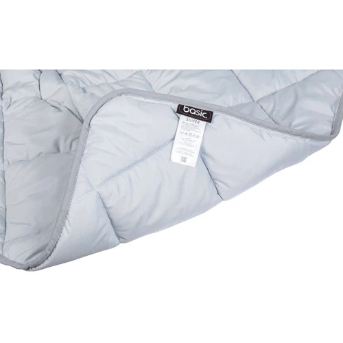 Одеяло Sonex Basic Silver 155x215 см серое (SO102345): Материал чехла микрофибра