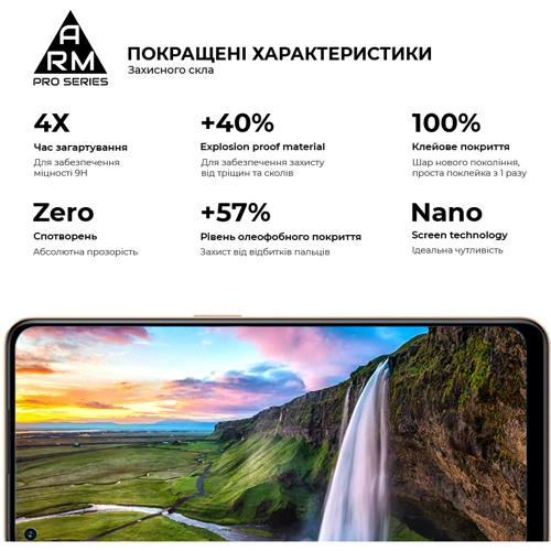 Аксессуар для смартфона ArmorStandart Tempered Glass Pro Black for OPPO Reno7 (ARM66553) фото 6