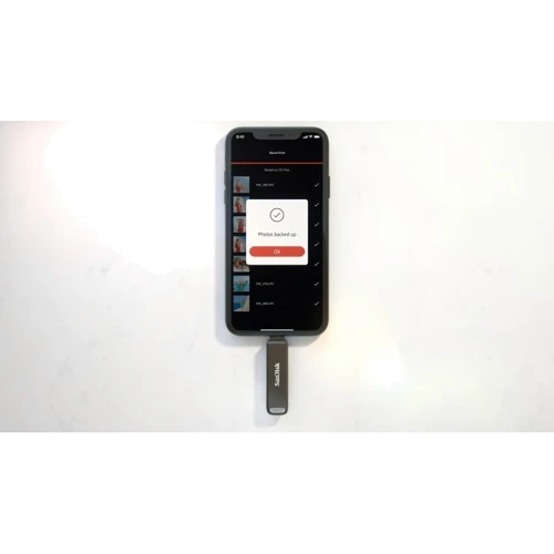 USB-флешка SanDisk 256GB iXpand Drive Luxe Type-C /Lightning Black (SDIX70N-256G-GN6NE) фото 3