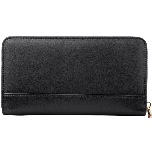 Женский кошелек Smith&Canova черный (FUL-26813-black): Формат кошелька Горизонтальный