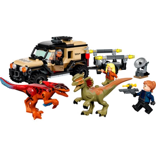 Конструктор LEGO Jurassic World Перевезення пірораптора та дилофозавру (76951): Серія Jurassic World