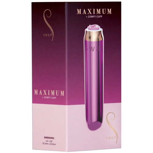 Вибропуля Swan Maximum + Comfy Cuff Pink