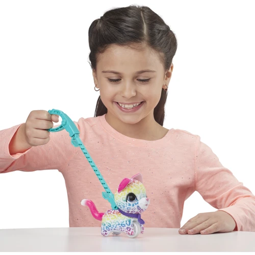 Інтерактивна іграшка Hasbro Furreal Friends маленький вихованець на повідку Кошеня В (E3503_E4776) фото 3