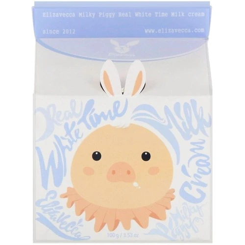 Elizavecca Milky Piggy Real White Time Milk Cream Крем для лица 100 ml (8809071369472): Время применения Универсальный