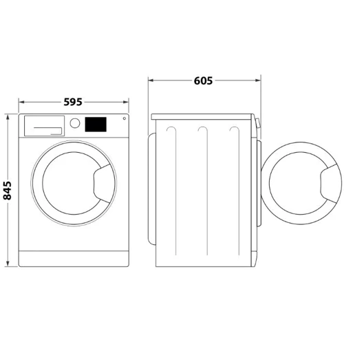 Стиральная машина Whirlpool FFB 10469 BV UA: Класс энергопотребления A+++