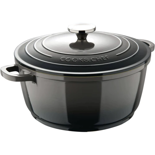 Кастрюля Bergner Excalibur серая 24 см 4.2 л (BG-36101-GY)