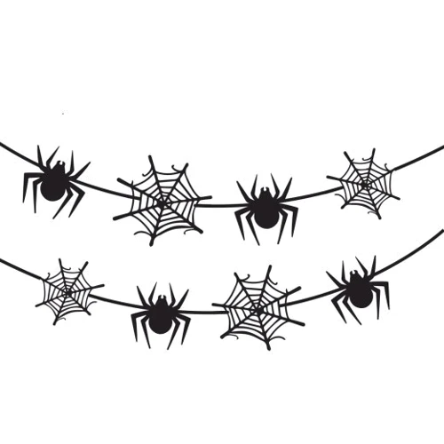 Гірлянда бум. фігурна Yes! Fun Хелловін Spider Webs 13 фігурок 3 м (801182)