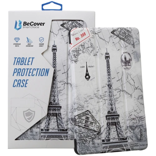 Аксесуар для планшетних ПК BeCover Smart Case Paris для Xiaomi Mi Pad 6/6 Pro (709500): Колір малюнок