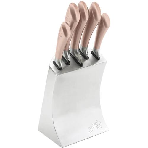 Набір кухонних ножів Berlinger Haus Rose Gold 6 пр. (2375-BH)