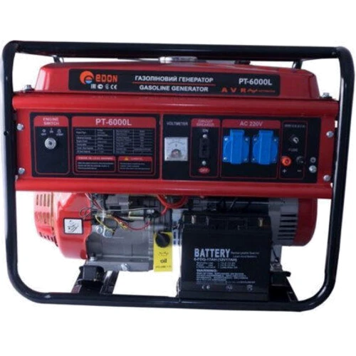 Бензиновый генератор EDON PT-6000L