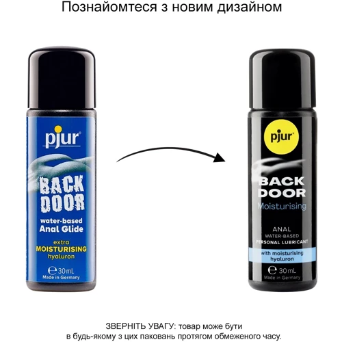 Анальная смазка pjur backdoor Comfort water glide 30 мл на водной основе с гиалуроном