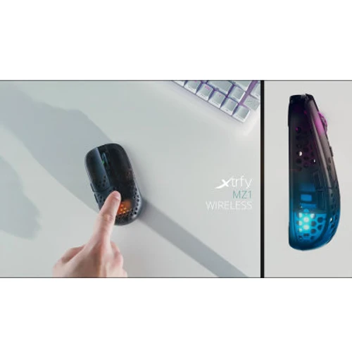 Мышь Xtrfy MZ1 RGB Wireless Black (MZ1W-RGB-BLACK): Максимальное разрешение сенсора, dpi 19000
