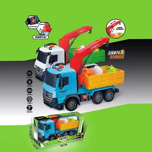 Грузовая машина, звук, 2 цвета (687-58 C): Производитель Noname