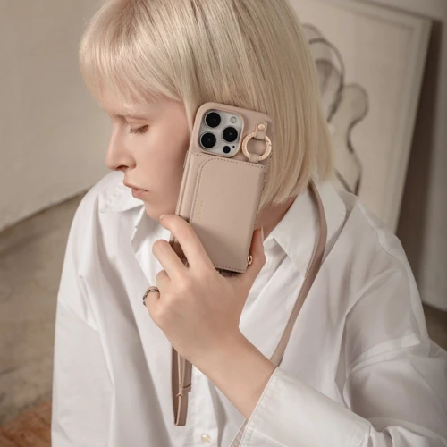 Чохол для iPhone Switcheasy Pouch M Wallet Phone Case with Stand Rose (MPH67P264RS24) для iPhone 16 Pro Max фото 9