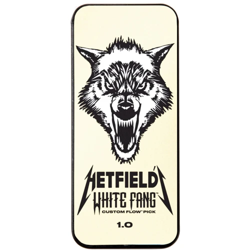 Медіатор Набір медіаторів DUNLOP Hetfield's White Fang Custom Flow Pick Tin 1.0мм: Тип Медиатор