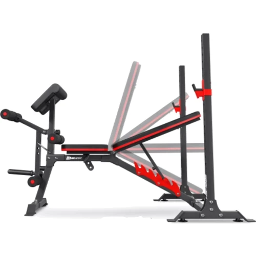 Скамья для жима и пресса Hop-Sport STRONG 138 кг HS-1095 (UT-10000699): Тип скамьи универсальная