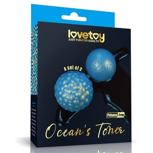 Вагинальные шарики LoveToy Ocean's Toner Egg Set
