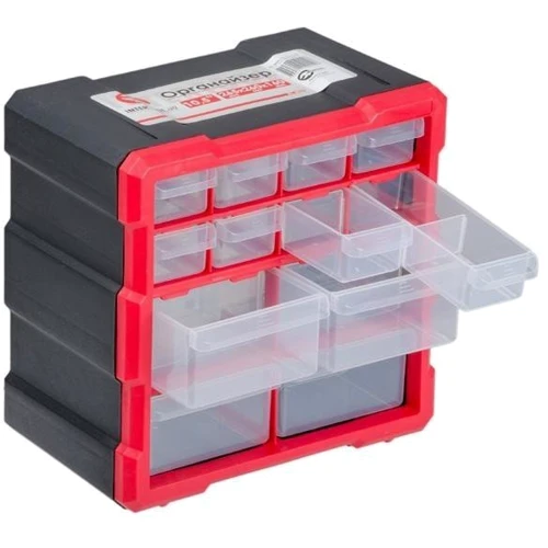 Intertool BX-4024 Органайзер 10.5" 265x260x160мм, 12 ячеек. фото 5