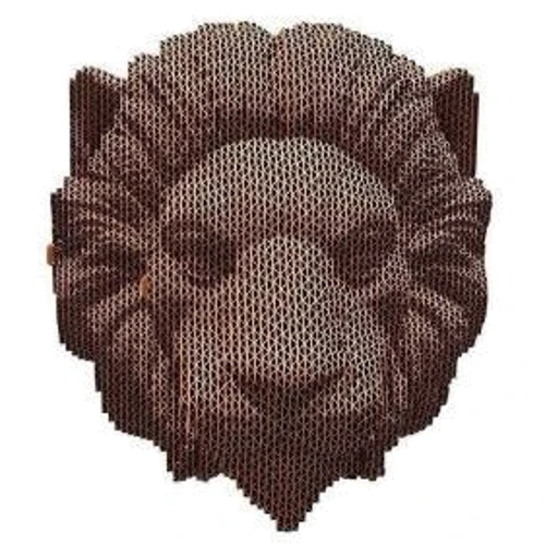 Картонный настенный конструктор Cartonic 3D Puzzle LION: Вид флора и фауна