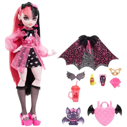 Кукла Дракулора Monster High Монстро-классика (HHK51): Особенности На шарнирах