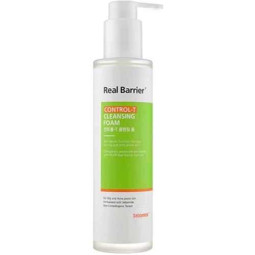 Real Barrier Control-T Cleansing Foam Пенка для кожи склонной к жирности 190 ml: Пол Унисекс