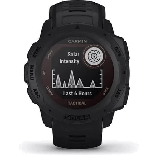 Смарт-часы Garmin Instinct Solar Tactical Edition Black (010-02293-03): Дисплей 0.9" (128x128)