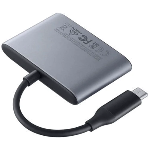 Адаптер Samsung Adapter USB-C to USB-C+HDMI+USB Grey (EE-P3200BJEGWW): Колір серый