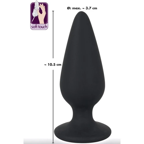 Анальная пробка Orion - Black Velvets Heavy Plug Large