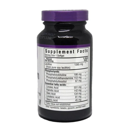 Bluebonnet Nutrition Natural Lecithin 1365 mg 90 caps: Тип лецитин