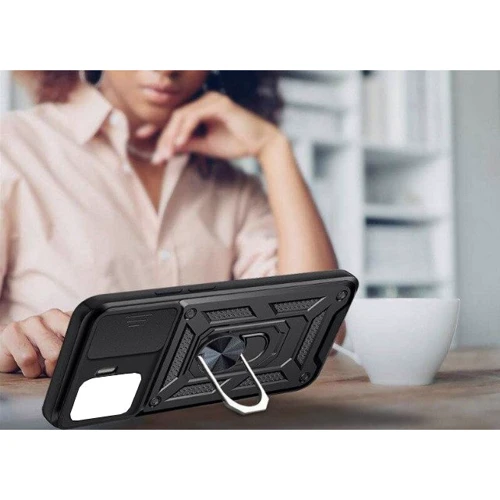 Аксесуар для смартфона BeCover Military Black для Oppo Reno5 Lite (707404): Матеріал TPU (термополиуретан) и пластик