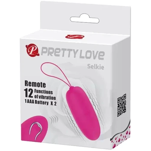 Виброяйцо Pretty Love Selkie Pink (BI-014865W-1)