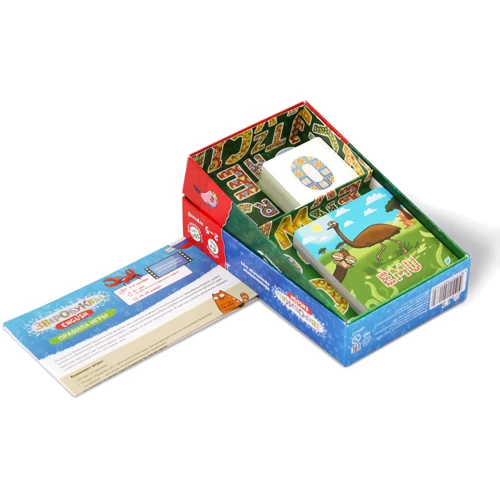 Настольная игра Банда Умников Зверобуквы English (УМ043): Вид обучающие