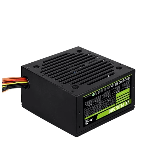 Блок питания AeroCool VX Plus 500 (ACPN-VS50NEY.11) 500W: КПД, % 80