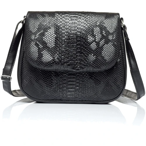 Женская сумка почтальонка Sambag Rose BZN черная (94000070)