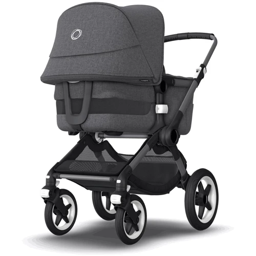 Универсальная коляска 2 в 1 Bugaboo Fox3 Graphite/ Grey Melange/ Grey Melange фото 15