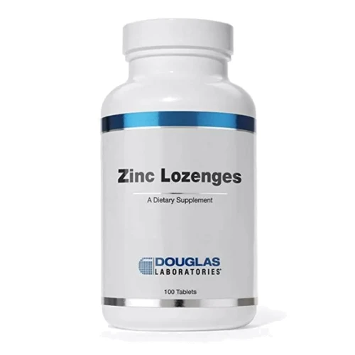 Douglas Laboratories Zinc Lozenges Цинк цитрат 100 жевательных таблеток
